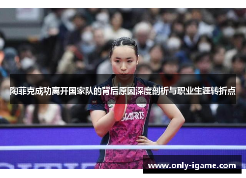 陶菲克成功离开国家队的背后原因深度剖析与职业生涯转折点